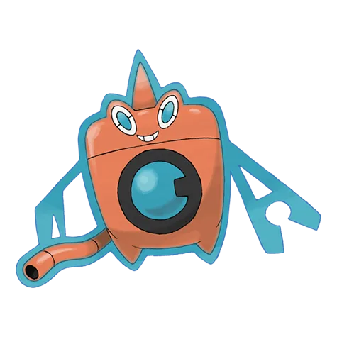 Rotom (Wash) Minh họa Pokémon