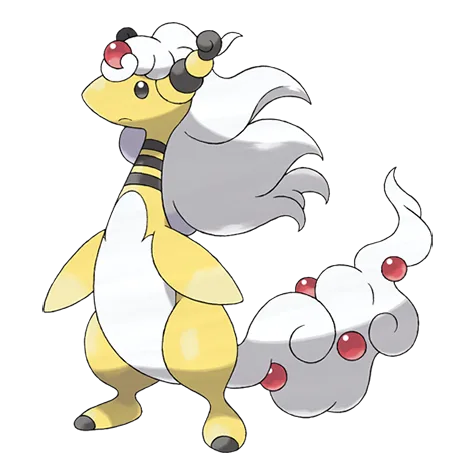 Mega Ampharos  official artwork