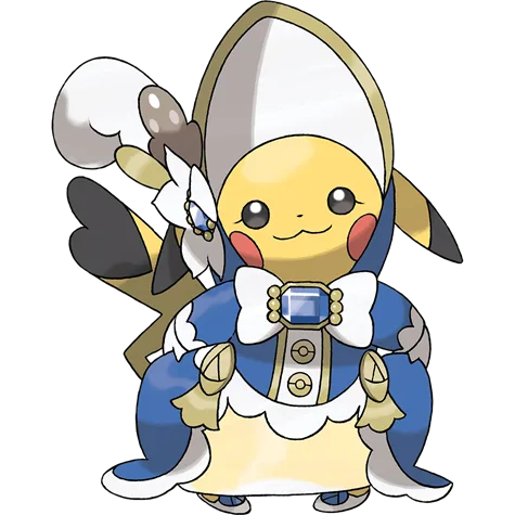 Pikachu Belle  offizielles Artwork