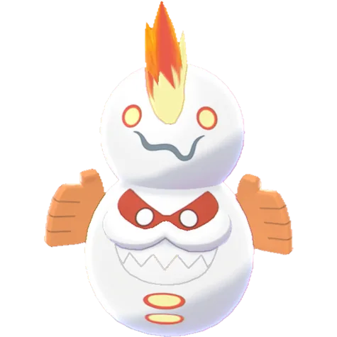 Galarian Darmanitan (Zen Mode) Illustrazione ufficiale di 