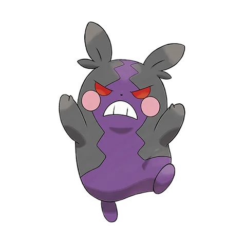 Morpeko (Hangry Mode)  official artwork
