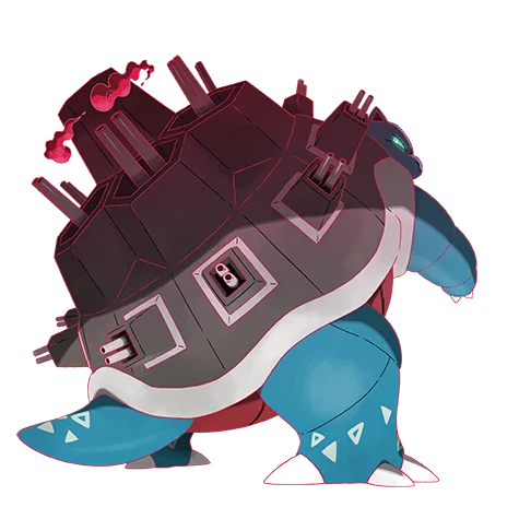 Gigantamax Blastoise  official artwork