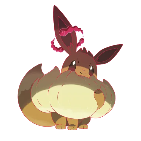 Gigantamax Eevee  official artwork