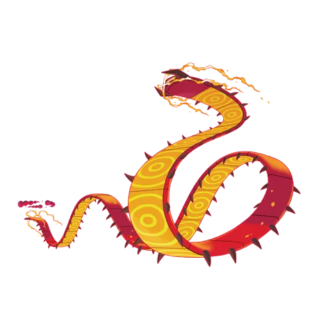 Gigantamax Centiskorch Illustrazione ufficiale di 