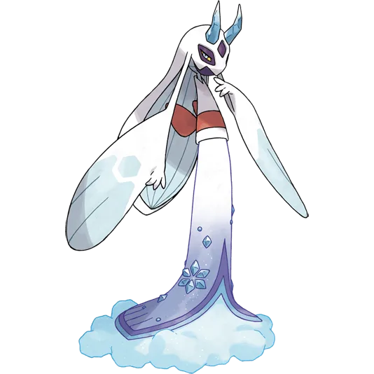 Mega Froslass Ilustración oficial de 