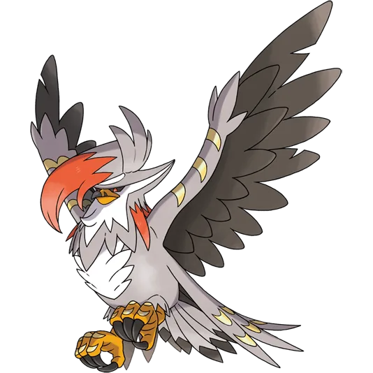 Mega Staraptor Illustrazione ufficiale di 