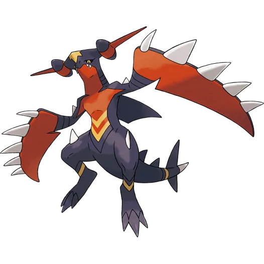 Mega Garchomp Z  offizielles Artwork
