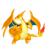 Mega Charizard  official artwork