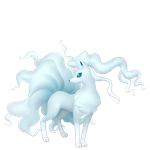 Alolan Ninetales  official artwork
