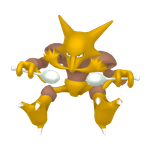 Mega Alakazam  official artwork