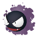 Gastly game sprite