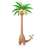 Alolan Exeggutor  official artwork