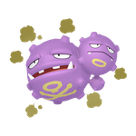 Galarian Weezing game sprite