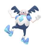 Galarian Mr. Mime  official artwork