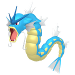 Mega Gyarados Illustration officielle de 