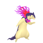 Hisuian Typhlosion  official artwork