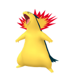 Typhlosion game sprite
