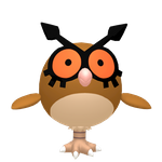 Hoothoot game sprite