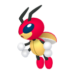 Ledian game sprite