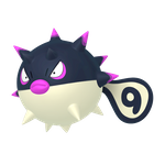 Qwilfish Illustration officielle de 