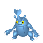 Mega Heracross Illustrazione ufficiale di 