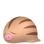 Swinub game sprite