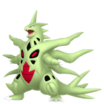Mega Tyranitar  official artwork