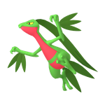 Grovyle game sprite