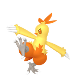 Combusken game sprite