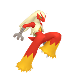 Mega Blaziken  official artwork
