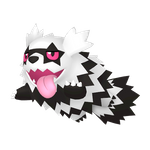 Galarian Zigzagoon  official artwork