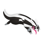 Galarian Linoone  official artwork