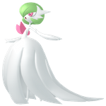 Mega Gardevoir  official artwork