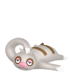 Slakoth game sprite