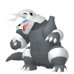 Aggron game sprite