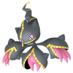 Mega Banette  official artwork