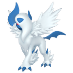 Mega Absol  official artwork