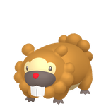 Bidoof game sprite
