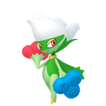 Roserade game sprite