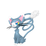 Glameow game sprite