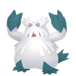 Mega Abomasnow  official artwork