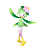 Lilligant Illustrazione ufficiale di 