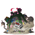 Gigantamax Garbodor  offizielles Artwork