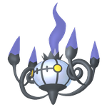 Chandelure game sprite