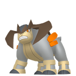 Terrakion game sprite
