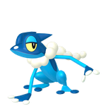 Frogadier game sprite