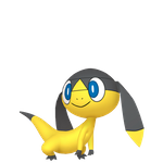 Helioptile game sprite