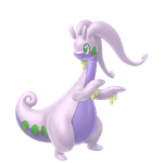 Goodra game sprite
