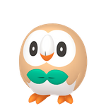 Rowlet game sprite