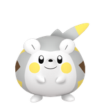 Togedemaru game sprite